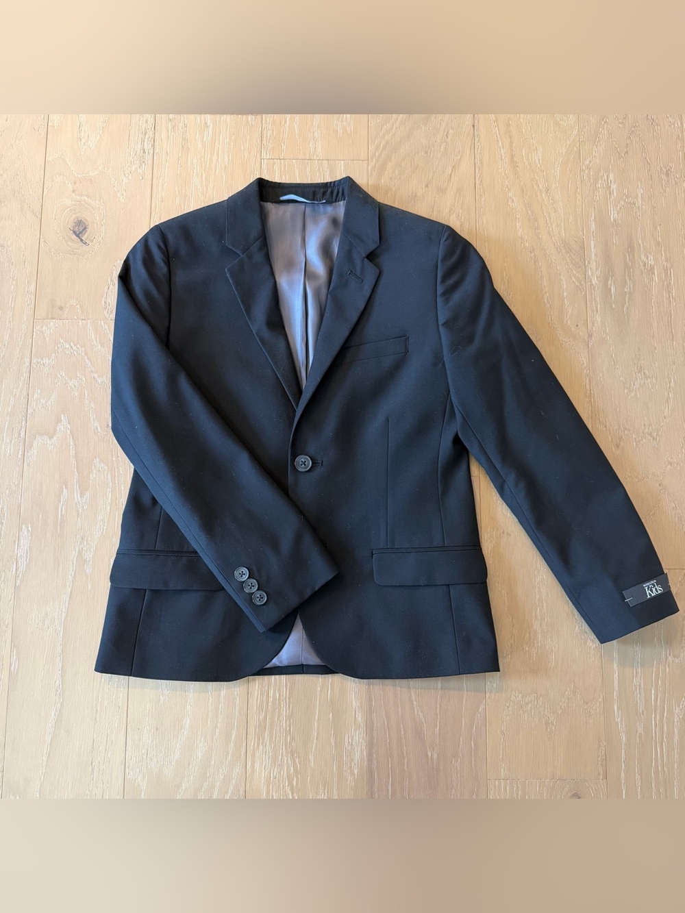 Nordstrom Kids Lined Black Blazer